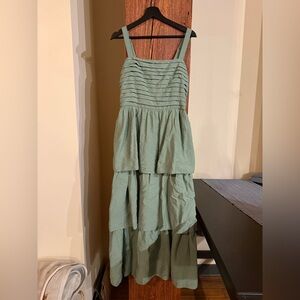 Abercrombie & Fitch Tiered Maxi Dress